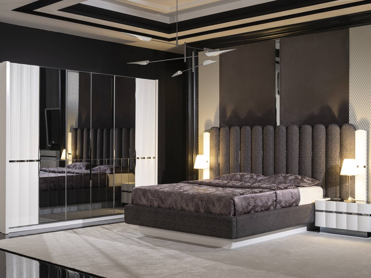 Aqua Yatak Odası Takımı (6 Kapaklı Gardırop)
